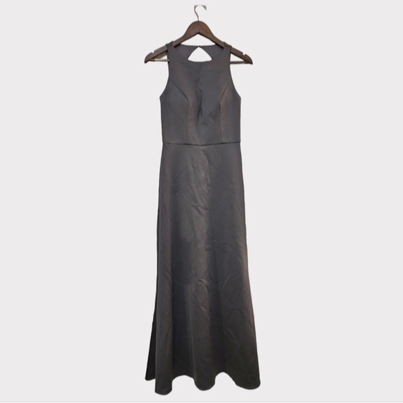 Monique Lhuillier Bridesmaids Dresses & Skirts - Monique Lhuillier Bridesmaids High Neck A-Line Maxi Dress 4